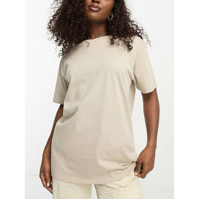 Хлопковая футболка оверсайз с логотипом ASOS
Хлопковая футболка оверсайз с логотипом ASOS