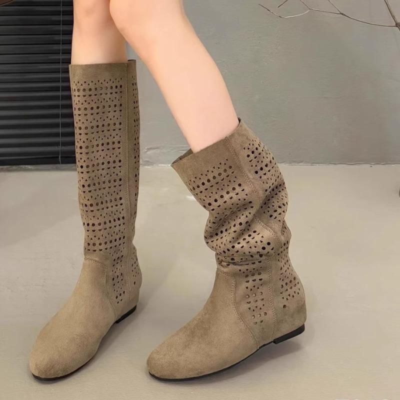 2026 New Retro Hollow Breathable High-top Knight Boots Summer Heightened Matte Leather Long Sandals 39
2026 New Retro Hollow Breathable High-top Knight Boots Summer Heightened Matte Leather Long Sandals 39