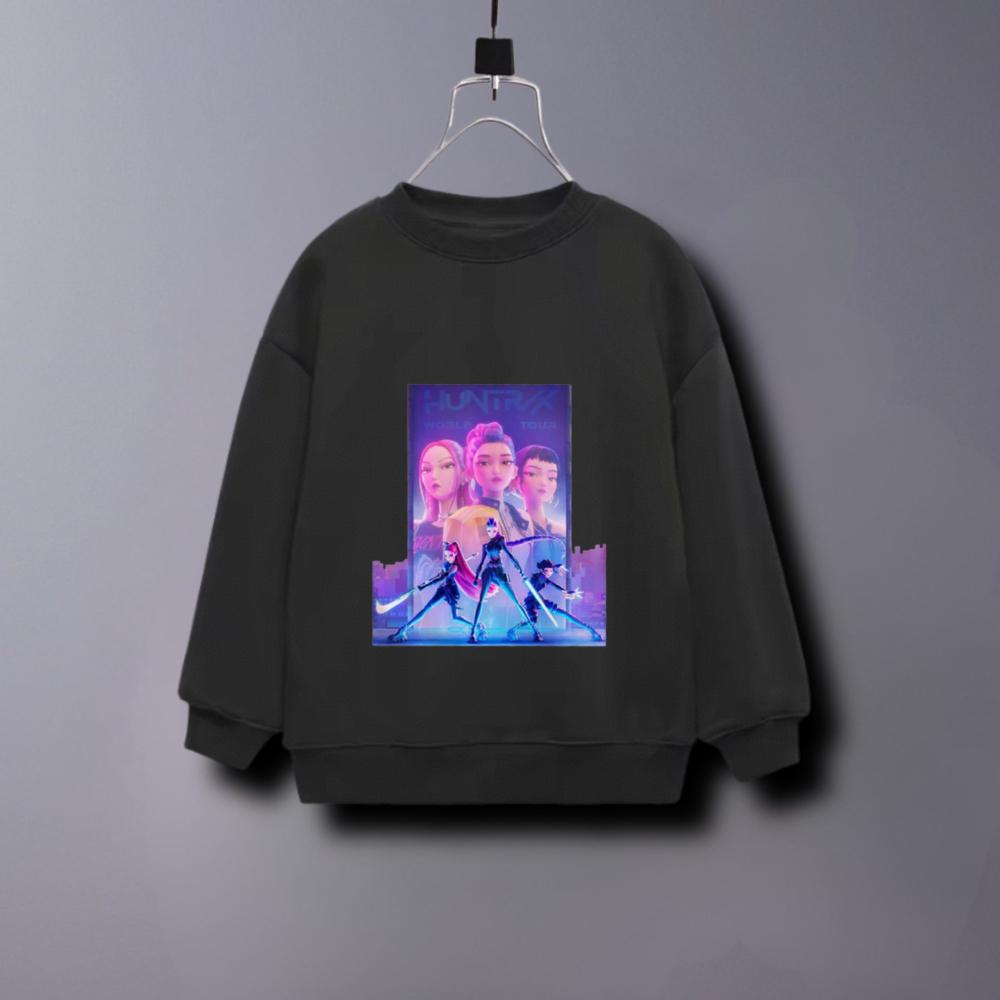 Sweatshirts For Girls Clothing Spring/autumn Fashion Casual Long Sleeved Tops Hoodie Crewneck Pullovers Printed Demon Hunters 160
Sweatshirts For Girls Clothing Spring/autumn Fashion Casual Long Sleeved Tops Hoodie Crewneck Pullovers Printed Demon Hunters 160