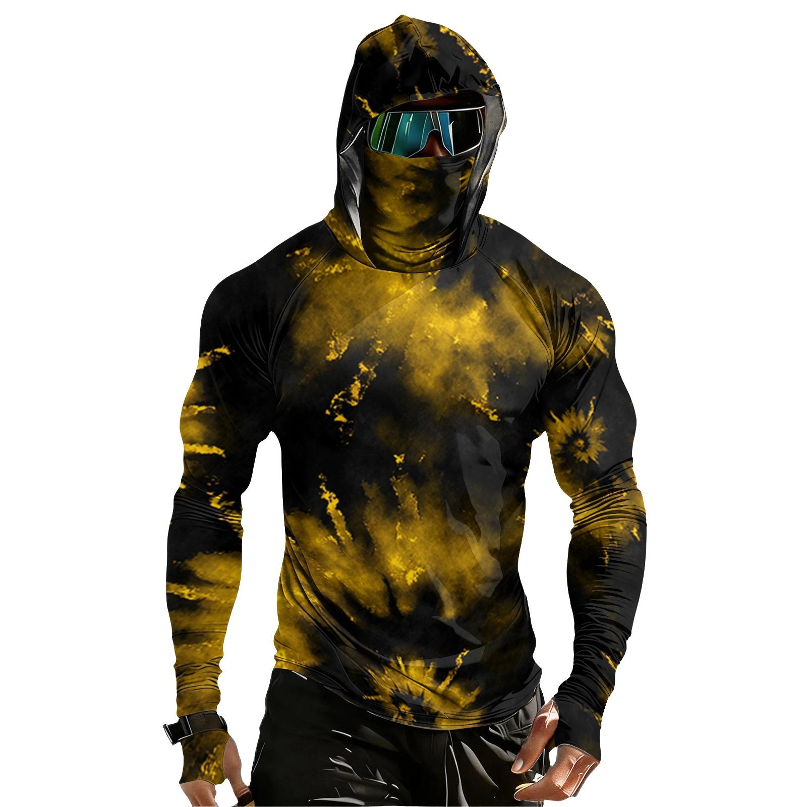 Men s Casual Raglan Sleeve Hooded Long Sleeve Sun Protection Shirt UPF 100+ Lightweight Breathable Fabric Textured Print Outdoor Top XXXXXL
Men s Casual Raglan Sleeve Hooded Long Sleeve Sun Protection Shirt UPF 100+ Lightweight Breathable Fabric Textured Print Outdoor Top XXXXXL