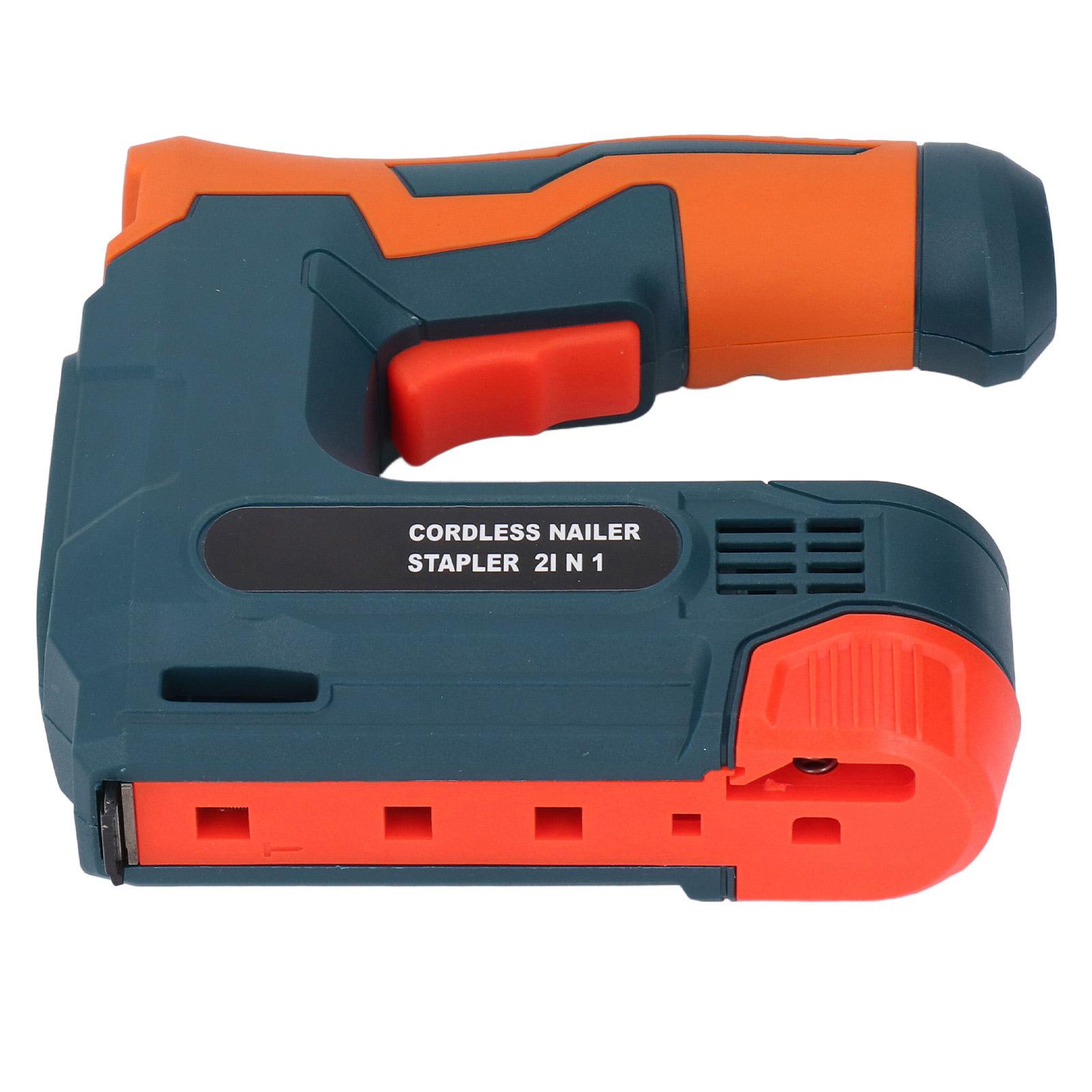 Акумуляторний цвяхозабійний пістолет Brad Nailer, який заряджається через USB, для деревообробки помаранчевий
Акумуляторний цвяхозабійний пістолет Brad Nailer, який заряджається через USB, для деревообробки помаранчевий