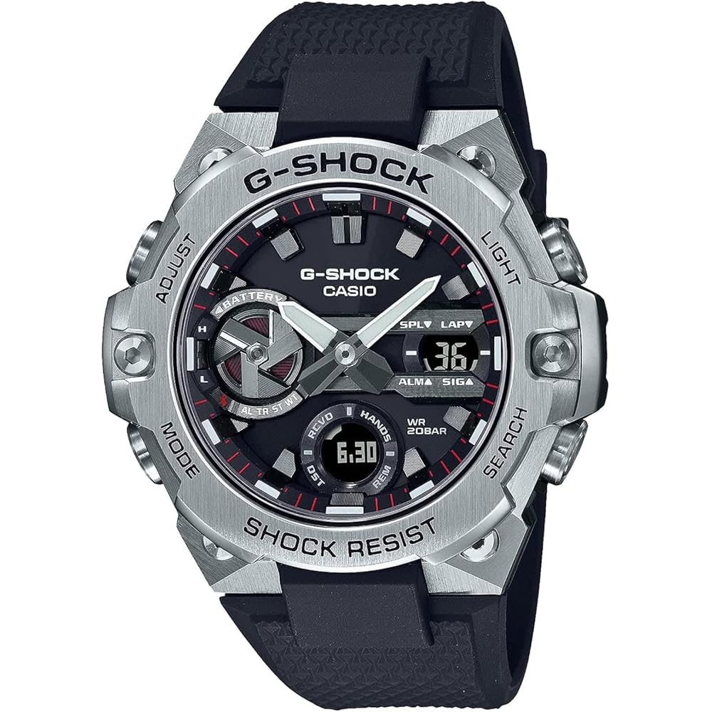 Casio G-Shock G-Steel Bluetooth Men s Watch Tough Solar Stainless Steel GST-B400-1A
Casio G-Shock G-Steel Bluetooth Men s Watch Tough Solar Stainless Steel GST-B400-1A