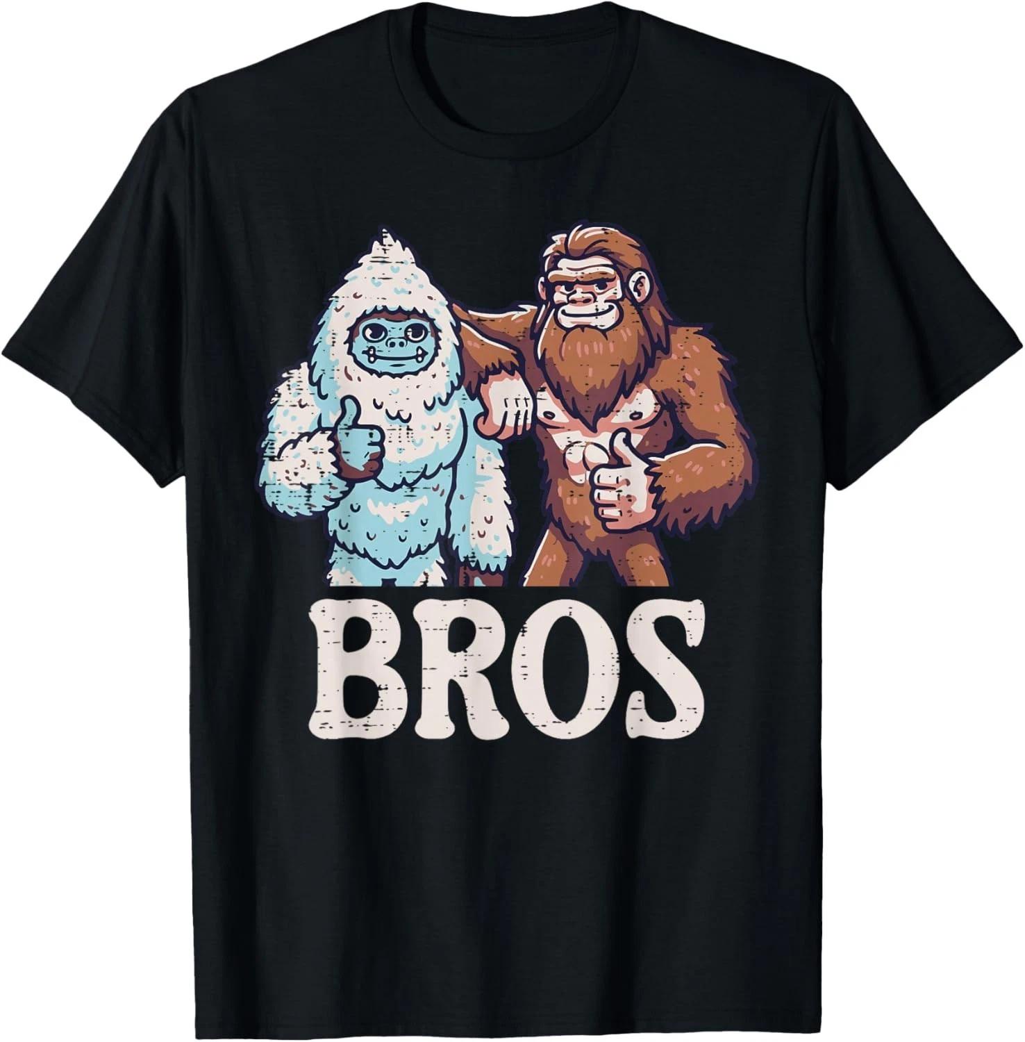 Bigfoot Sasquatch Yeti Bros Funny Brothers Men Women Gift Unisex T-Shirt L
Bigfoot Sasquatch Yeti Bros Funny Brothers Men Women Gift Unisex T-Shirt L