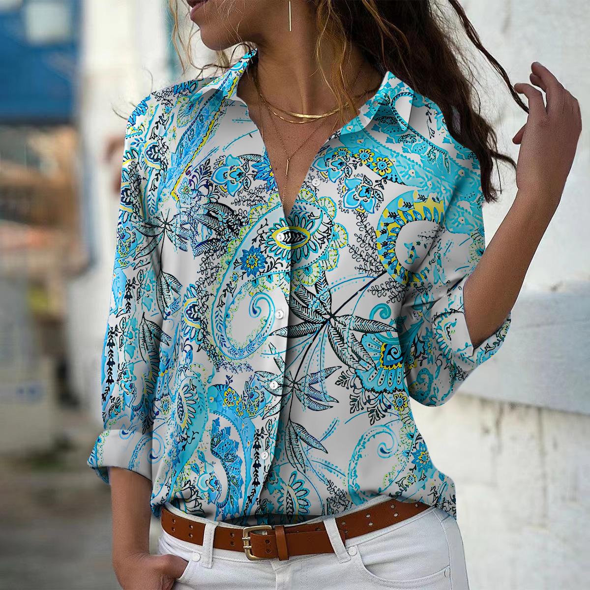 Парамеция Принт Женская Блузка Весна Осень Femme Офисная Дама На Пуговицах Рубашки С Отложным Воротником M светло-синий
Парамеция Принт Женская Блузка Весна Осень Femme Офисная Дама На Пуговицах Рубашки С Отложным Воротником M светло-синий