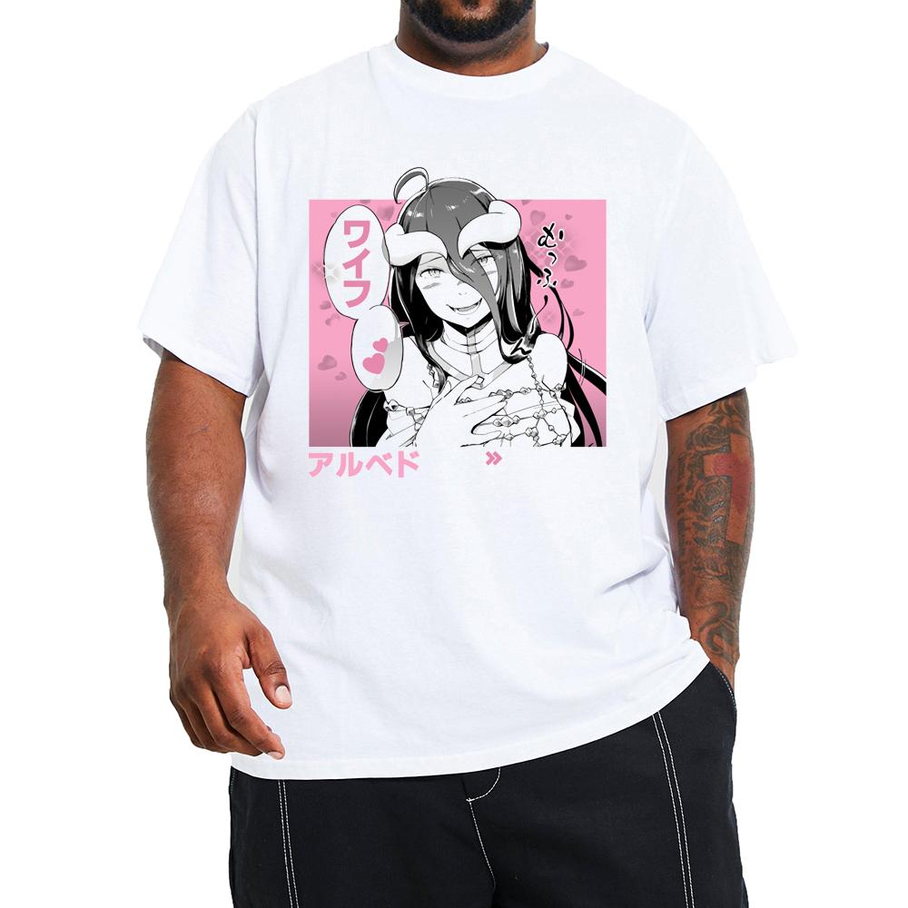 Fashion Men s oversized Tshirt Cute Overlord Albedo Unisex Anime print Plus Size T-Shirt Casual Streetwear big tall Tops Male XXXXXL
Fashion Men s oversized Tshirt Cute Overlord Albedo Unisex Anime print Plus Size T-Shirt Casual Streetwear big tall Tops Male XXXXXL