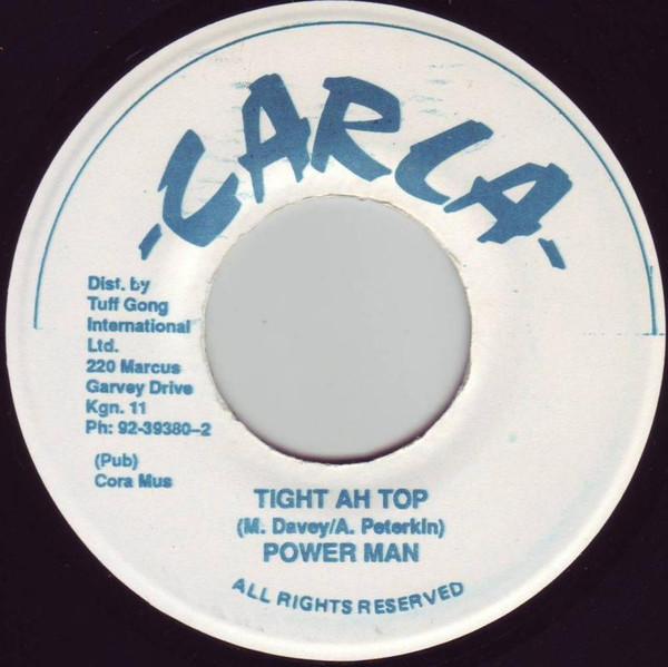 7-дюймовая пластинка POWERMAN - Tight Ah Top NONE Carla Jamaica Регги, Ска и Даб Б/У
7-дюймовая пластинка POWERMAN - Tight Ah Top NONE Carla Jamaica Регги, Ска и Даб Б/У
