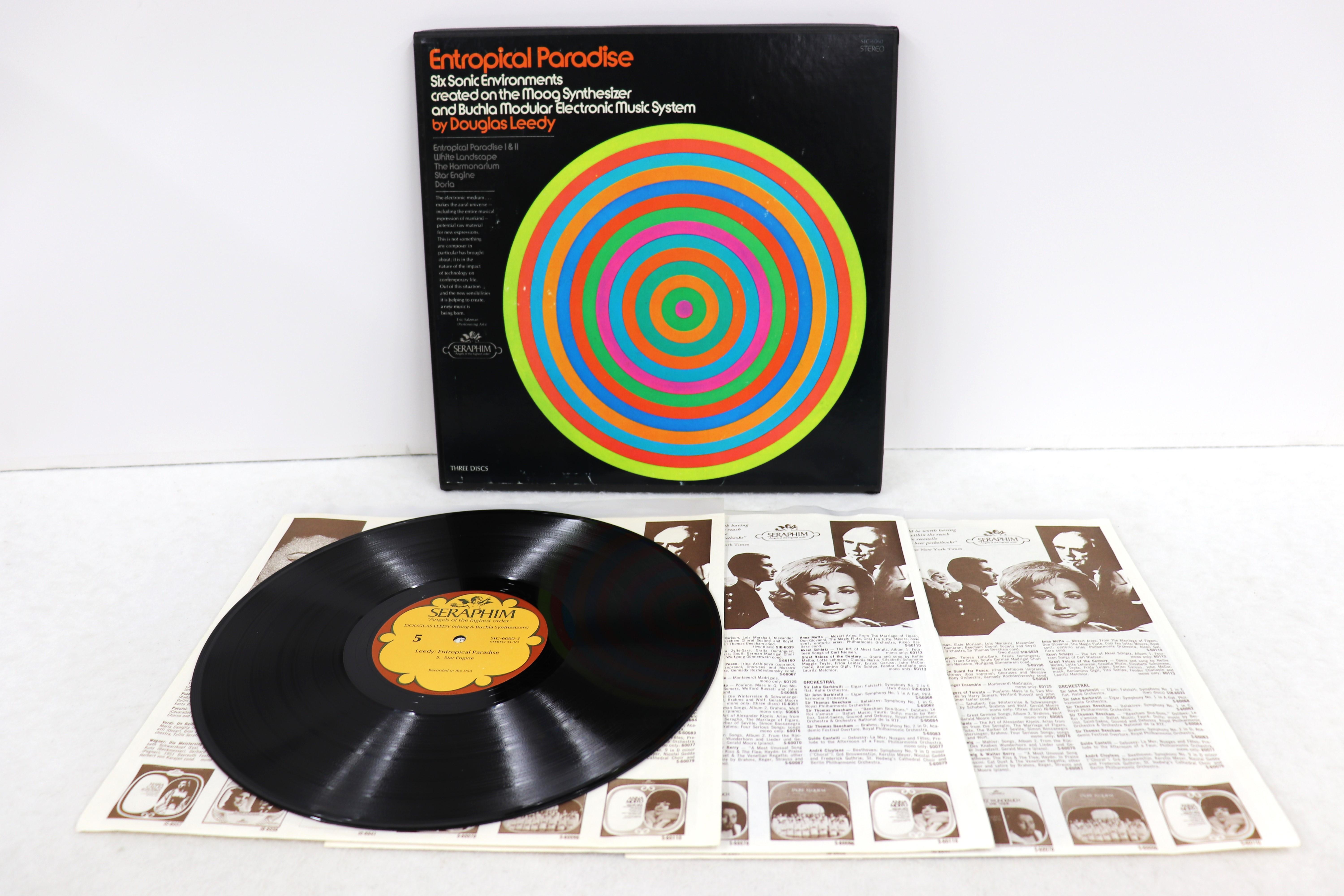 LP Record DOUGLAS LEEDY Entropical Paradise SIC6060 SERAPHIM 1971 US Rock Used
LP Record DOUGLAS LEEDY Entropical Paradise SIC6060 SERAPHIM 1971 US Rock Used