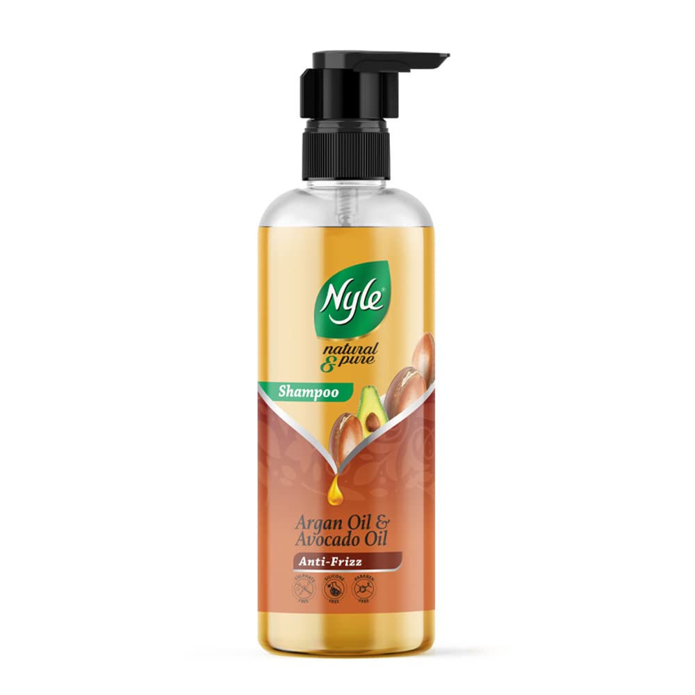 Nyle Natural & Pure Shampoo для непослушных волос, с аргановым маслом и маслом авокадо, для мужчин и женщин, 300 мл
Nyle Natural & Pure Shampoo для непослушных волос, с аргановым маслом и маслом авокадо, для мужчин и женщин, 300 мл