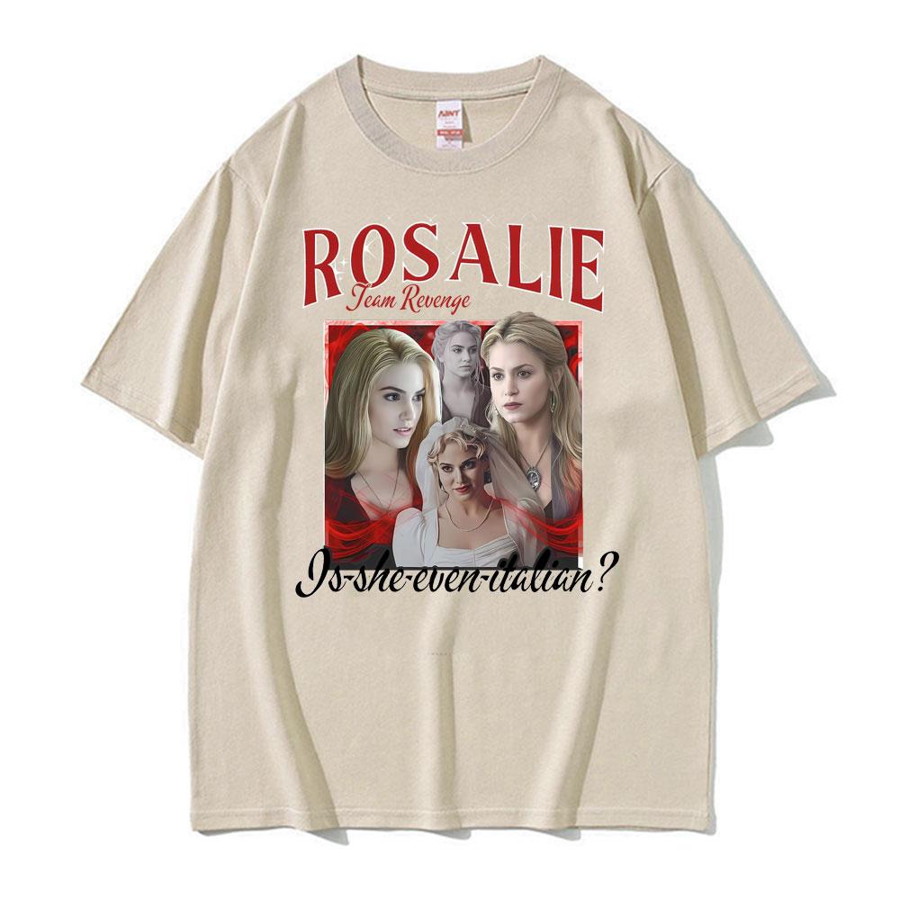 Twilight Saga Rosalie Cullen Printed Tshirts for Unisex Women Fashion Aesthetic T Shirt Vintage Oversized Cozy T Shirts Streetwear 4XL
Twilight Saga Rosalie Cullen Printed Tshirts for Unisex Women Fashion Aesthetic T Shirt Vintage Oversized Cozy T Shirts Streetwear 4XL