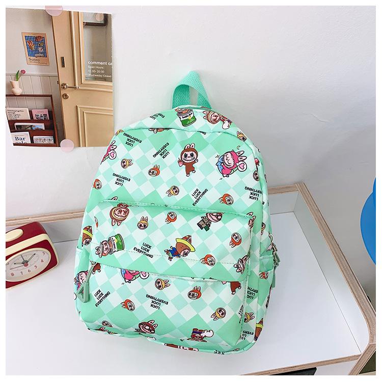 School bag Labub new bag size class preschool baby school bag casual cute men s and women s school bags Small зелений
School bag Labub new bag size class preschool baby school bag casual cute men s and women s school bags Small зелений