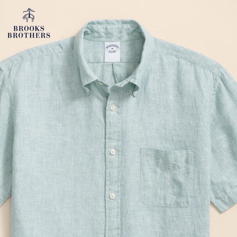 Brooks Brothers Men s Linen Pocket Short Sleeve Shirt S
Brooks Brothers Men s Linen Pocket Short Sleeve Shirt S