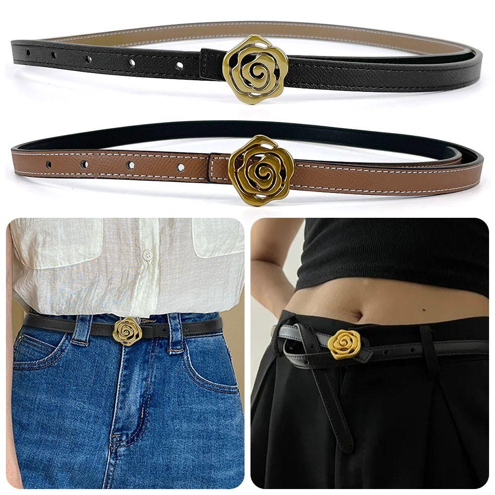 Trendy Cowhide Belt Luxury Design Pin Buckle Waistband Retro Dress Belts for Women чорний
Trendy Cowhide Belt Luxury Design Pin Buckle Waistband Retro Dress Belts for Women чорний