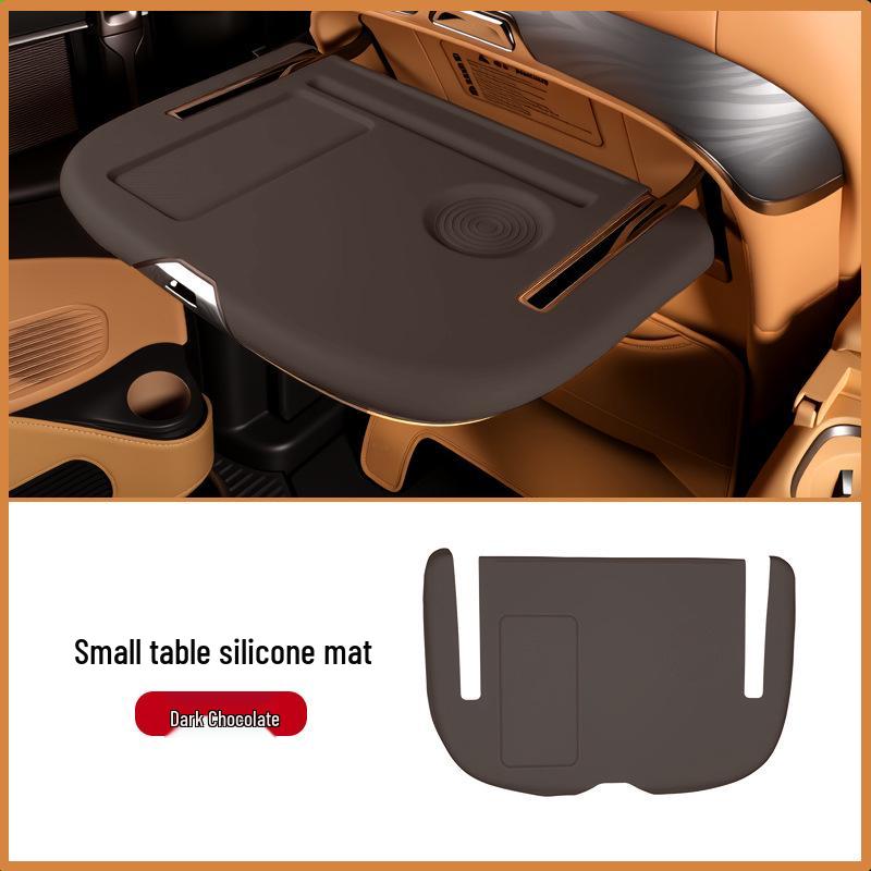 Silicone Anti-Slip Mat for DENZA D9 Middle Row Table, Interior Anti-Scratch Accessory for Foldable Seat.
Silicone Anti-Slip Mat for DENZA D9 Middle Row Table, Interior Anti-Scratch Accessory for Foldable Seat.