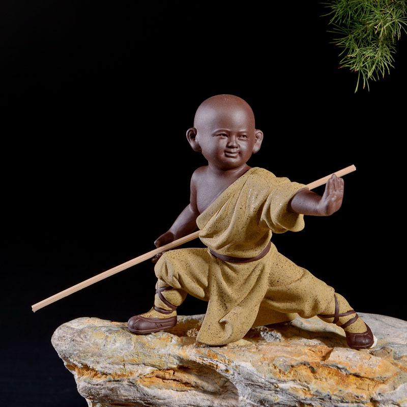 Beautiful Little Monk Statue Sculpture Ceramic Figure Kung Fu Kids Tea Pet Ornament Home Decor Handmade Craft Collection Gifts
Beautiful Little Monk Statue Sculpture Ceramic Figure Kung Fu Kids Tea Pet Ornament Home Decor Handmade Craft Collection Gifts