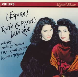 CD LABEQUE (KATIA & MARIELLE) - Fire Festival Dance-Spanish Album PHCP5249 Japan Classical Used
CD LABEQUE (KATIA & MARIELLE) - Fire Festival Dance-Spanish Album PHCP5249 Japan Classical Used