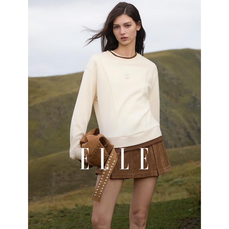 ELLE Women s Color Block Round Neck Sweatshirt S
ELLE Women s Color Block Round Neck Sweatshirt S