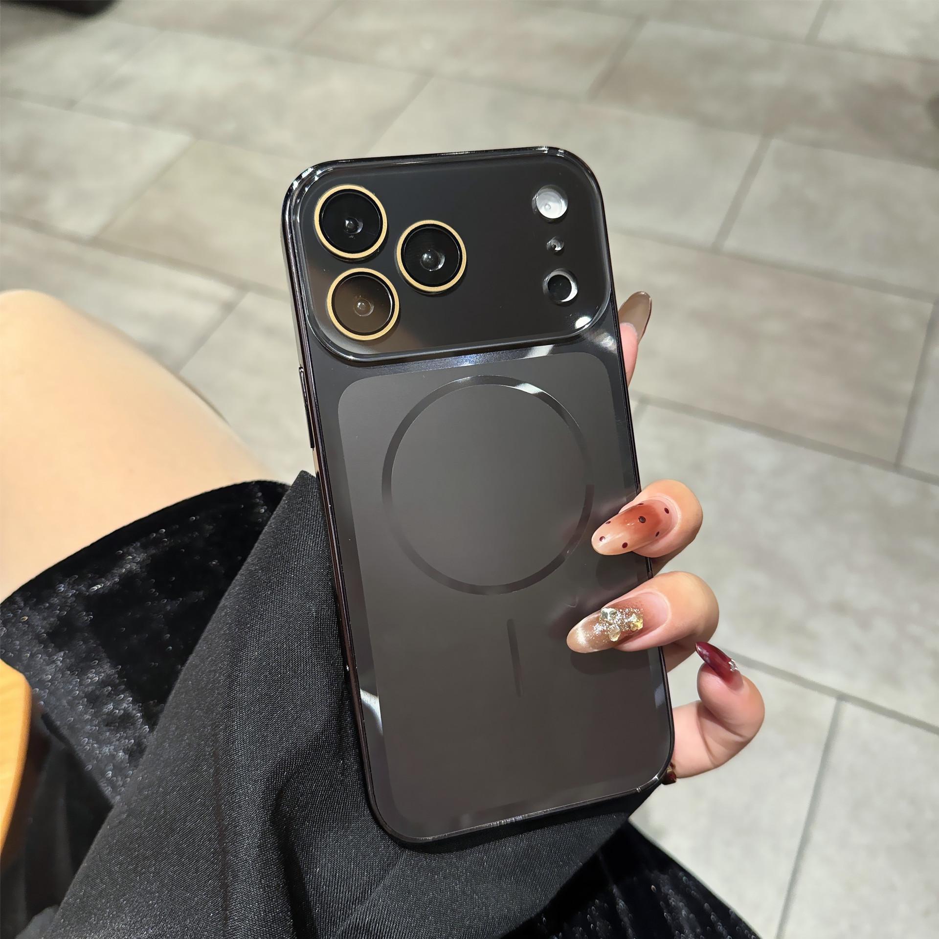 Apple 17 Pro Max Case: New Mirror Magnetic Charging, Lens Film, Anti-Fall, Heat Dissipation. iPhone 17 Pro Max
Apple 17 Pro Max Case: New Mirror Magnetic Charging, Lens Film, Anti-Fall, Heat Dissipation. iPhone 17 Pro Max