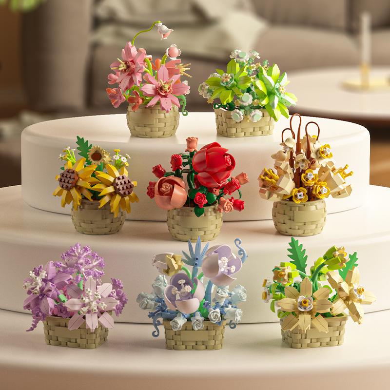DIY Everlasting Flower Building Blocks - Educational Toys Compatible with LEGO for Girls and Boys, Ideal Handmade Festival Gifts
DIY Everlasting Flower Building Blocks - Educational Toys Compatible with LEGO for Girls and Boys, Ideal Handmade Festival Gifts