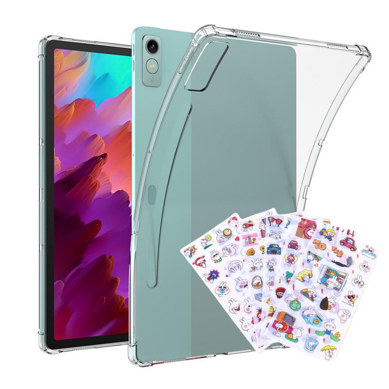Для Lenovo Xiaoxin Pad Pro 12,7 дюймов, подушки безопасности, мягкий чехол из ТПУ, прозрачный чехол для Xiaoxin Tab P12 2023, прозрачный силиконовый чехол для планшета
Для Lenovo Xiaoxin Pad Pro 12,7 дюймов, подушки безопасности, мягкий чехол из ТПУ, прозрачный чехол для Xiaoxin Tab P12 2023, прозрачный силиконовый чехол для планшета