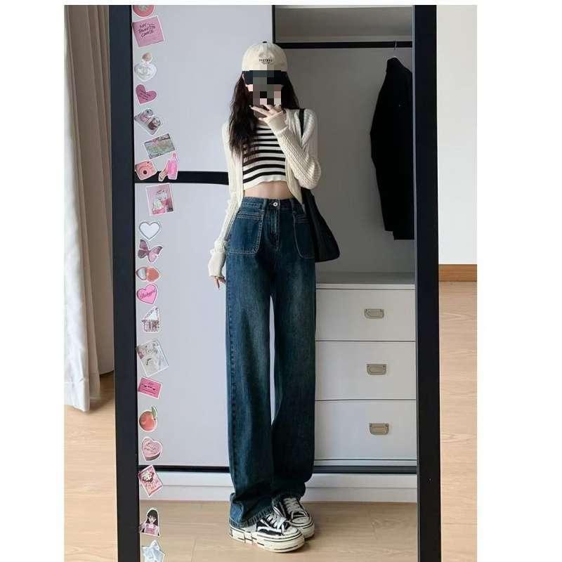 Women s High Waist Wide Leg Jeans - Autumn 2026 Collection, Loose Fit, Floor-Length Drape Extra Large темно-синього кольору
Women s High Waist Wide Leg Jeans - Autumn 2026 Collection, Loose Fit, Floor-Length Drape Extra Large темно-синього кольору