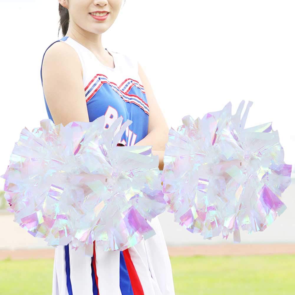Cheer Hand Flower Competition Cheer Pom Poms School Festival Cheer Girl Pom Poms with Handle School 1 Piece Headed Pure (Double Colorful)
Cheer Hand Flower Competition Cheer Pom Poms School Festival Cheer Girl Pom Poms with Handle School 1 Piece Headed Pure (Double Colorful)