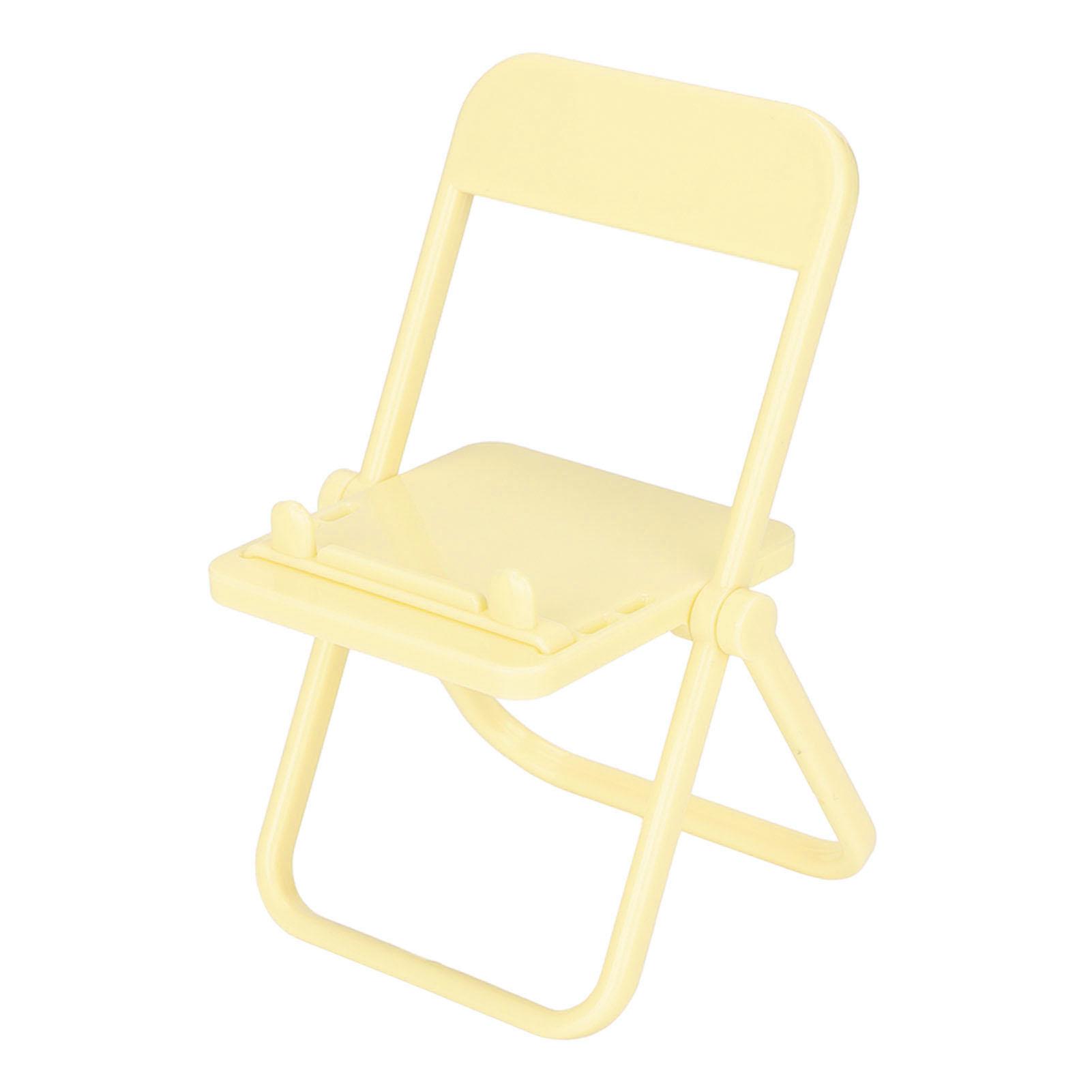 Small Chair Phone Holder Cute Foldable Chair Shape Multi Angle Desk Mobile Phone Stand for Office жовтий
Small Chair Phone Holder Cute Foldable Chair Shape Multi Angle Desk Mobile Phone Stand for Office жовтий