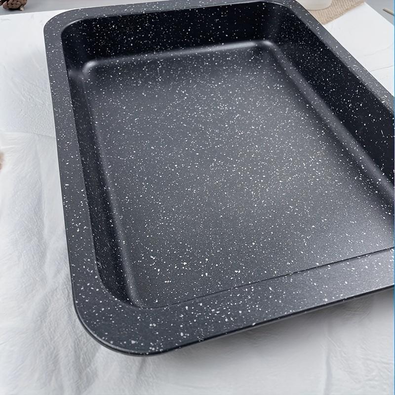 1 шт., около 14,4 дюймов (36,7 см), большой черный прямоугольный противень для выпечки с антипригарным покрытием, многоцелевой противень для барбекю из углеродистой стали чёрный
1 шт., около 14,4 дюймов (36,7 см), большой черный прямоугольный противень для выпечки с антипригарным покрытием, многоцелевой противень для барбекю из углеродистой стали чёрный