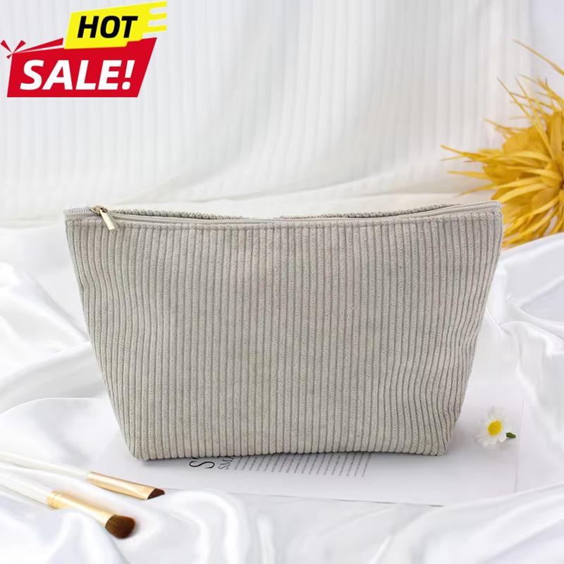 New Corduroy Travel Cosmetic Bag Portable Makeup Storage Bag Purses Women Large Capacity Zipper Make Up Organizer Storage Clutch
New Corduroy Travel Cosmetic Bag Portable Makeup Storage Bag Purses Women Large Capacity Zipper Make Up Organizer Storage Clutch