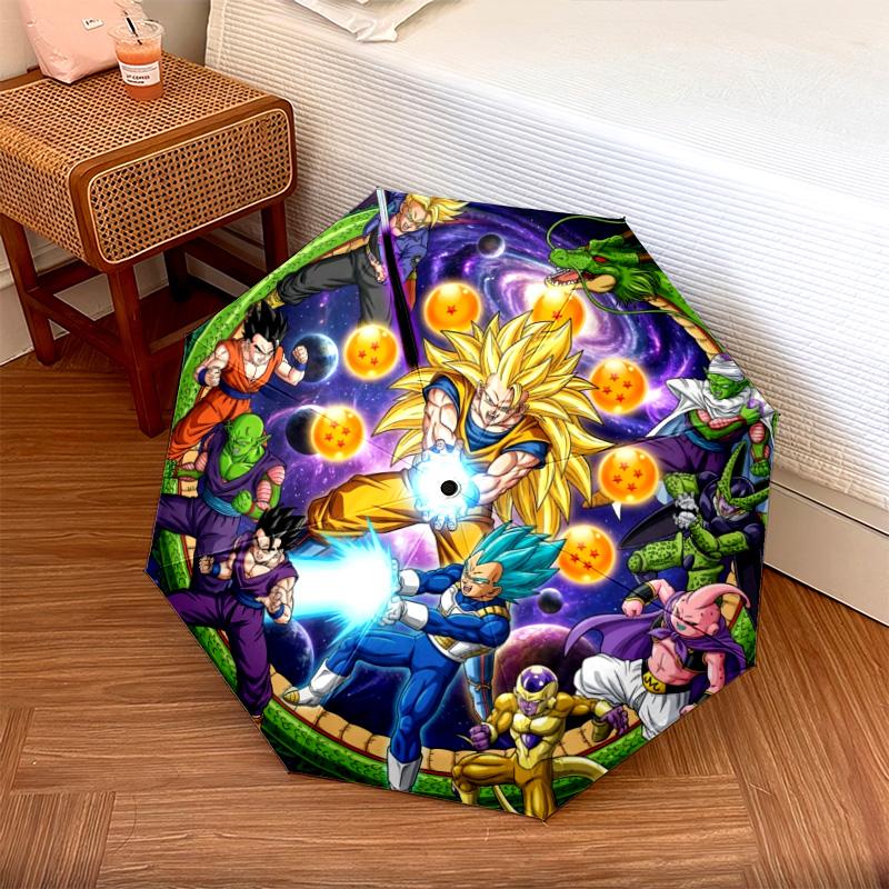 1PC Automatic Folding Umbrella Dragon Ball Goku Pattern 8 Ribs Portable Foldable Travel Umbrella Christmas Birthday Gift разноцветный
1PC Automatic Folding Umbrella Dragon Ball Goku Pattern 8 Ribs Portable Foldable Travel Umbrella Christmas Birthday Gift разноцветный