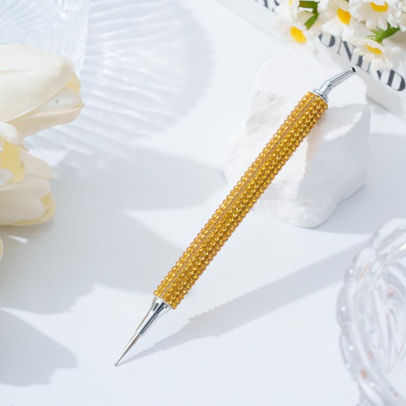 1Set Dual-Ended Rhinestone Picker Pen Nail Art Dotting Tool 2-In-1 Dotting Pen For Nail Charms Gems Diy Manicure Decoration Tool Yellow
1Set Dual-Ended Rhinestone Picker Pen Nail Art Dotting Tool 2-In-1 Dotting Pen For Nail Charms Gems Diy Manicure Decoration Tool Yellow