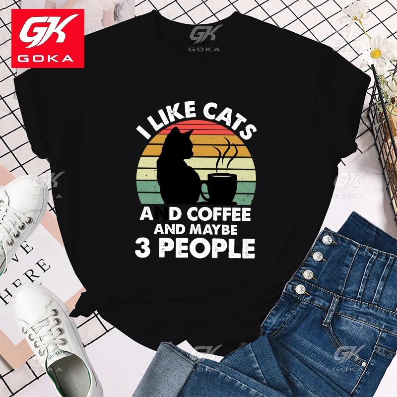 Premium Cottn T Shirt I Like Cats and Coffee and Maybe 3 People Trend Style Cute Clothes Women Print Lady Female Tops T Shirts 3XL
Premium Cottn T Shirt I Like Cats and Coffee and Maybe 3 People Trend Style Cute Clothes Women Print Lady Female Tops T Shirts 3XL