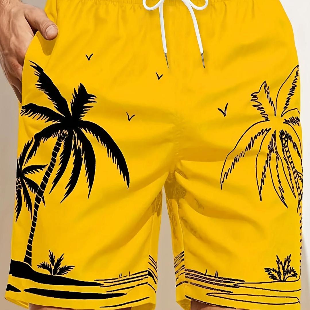 Гавайские пляжные шорты с 3D принтом тропических пальм, модные универсальные удобные мужские шорты, эластичные шорты-стринги, 2023 5Xl
Гавайские пляжные шорты с 3D принтом тропических пальм, модные универсальные удобные мужские шорты, эластичные шорты-стринги, 2023 5Xl