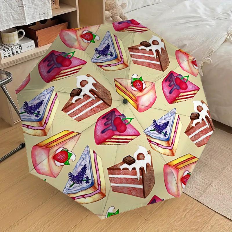 1pc Cakes Automatic Folding Umbrella Durable Iron Frame, Iron Umbrella Structure Suitable for All Seasons yy260203139
1pc Cakes Automatic Folding Umbrella Durable Iron Frame, Iron Umbrella Structure Suitable for All Seasons yy260203139