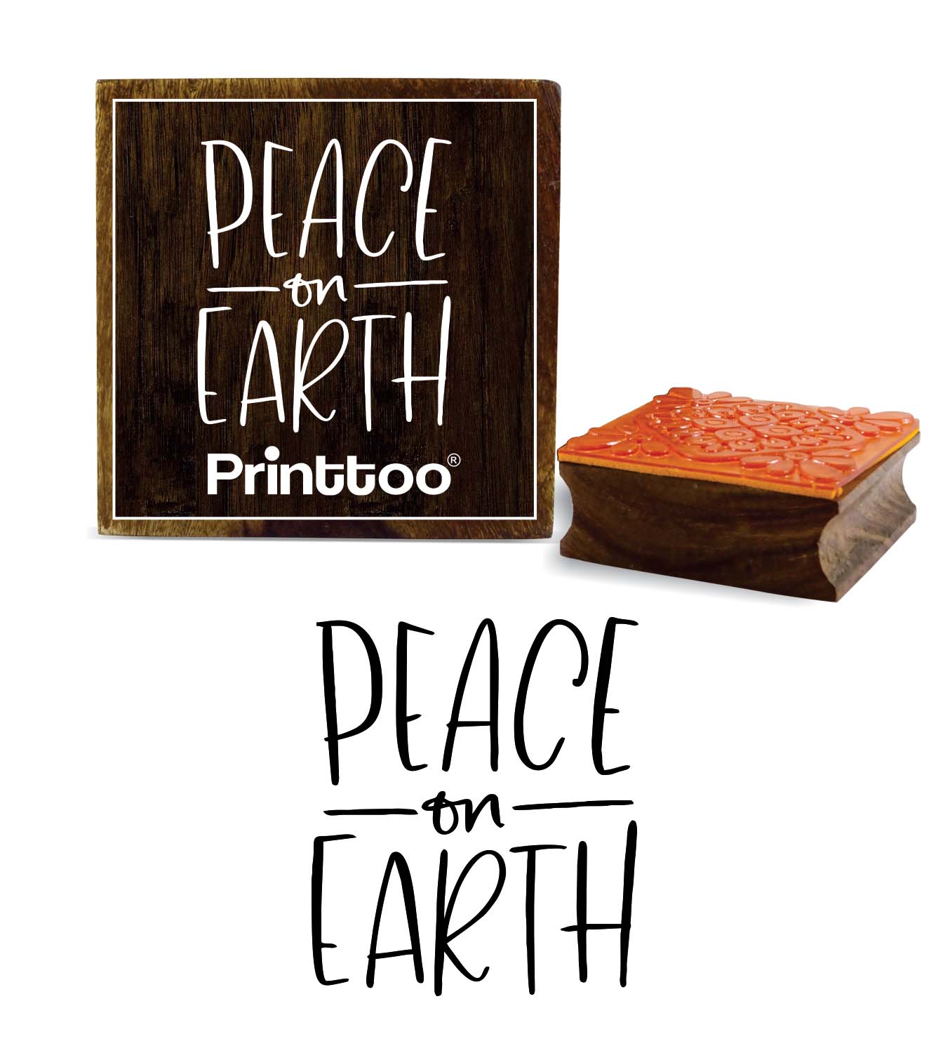 Printtoo Квадратный деревянный резиновый штамп Peace On Earth Diary Card Print Block-2 x 2 2 x 2 Inches коричневый
Printtoo Квадратный деревянный резиновый штамп Peace On Earth Diary Card Print Block-2 x 2 2 x 2 Inches коричневый