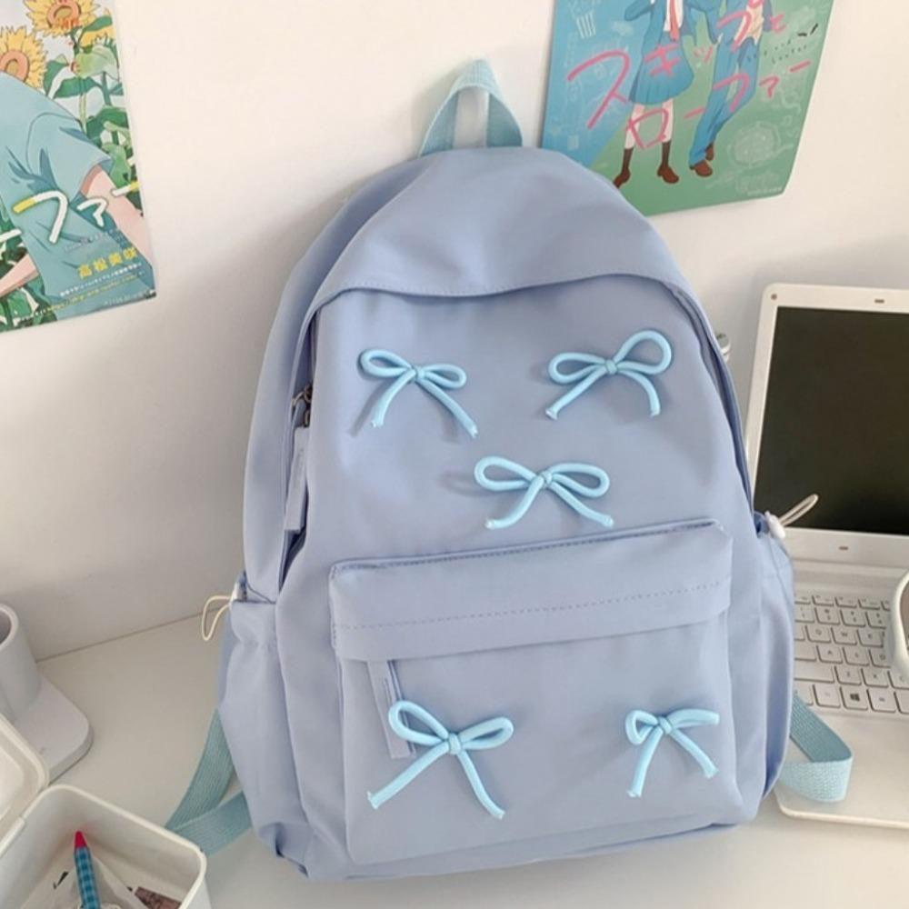 Harajuku Style Workwear Style Backpack Nylon Bowknot School Bag 14inch Students Backpack Unisex розовый
Harajuku Style Workwear Style Backpack Nylon Bowknot School Bag 14inch Students Backpack Unisex розовый