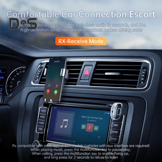 Bluetooth-совместимый приемник Автомобильный адаптер Устойчивое к помехам стабильное соединение Универсальный беспроводной аудиоадаптер Plug-Play серый
Bluetooth-совместимый приемник Автомобильный адаптер Устойчивое к помехам стабильное соединение Универсальный беспроводной аудиоадаптер Plug-Play серый