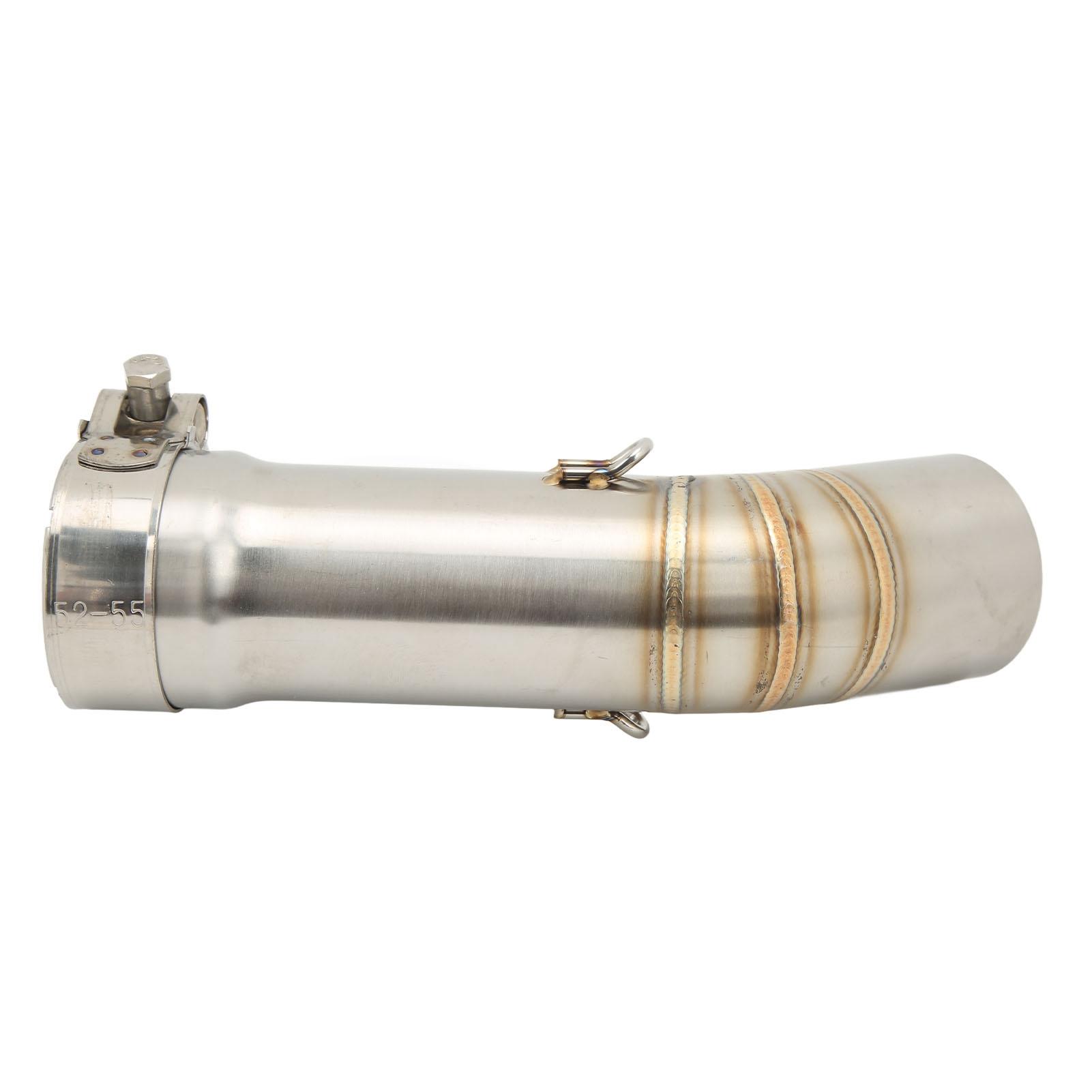 Motorcycle Exhaust Mid Pipe Stainless Steel Reduce Noise High Efficiency Replacement for FZ8 FZ8N
Motorcycle Exhaust Mid Pipe Stainless Steel Reduce Noise High Efficiency Replacement for FZ8 FZ8N