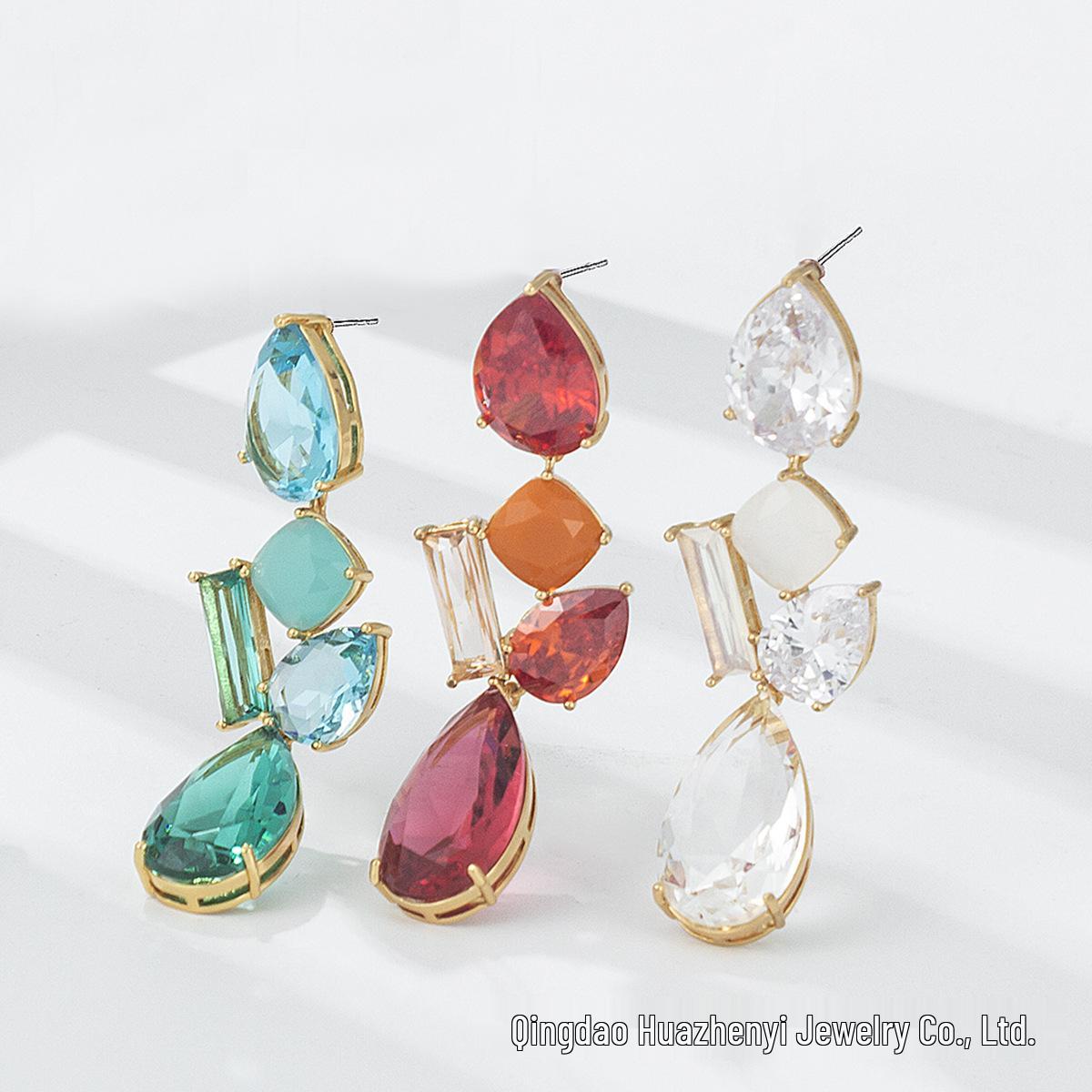 18K Gold PVD Vacuum Plated Women s Zircon Stud Earrings - Color Retention & Light Luxury зелёный
18K Gold PVD Vacuum Plated Women s Zircon Stud Earrings - Color Retention & Light Luxury зелёный