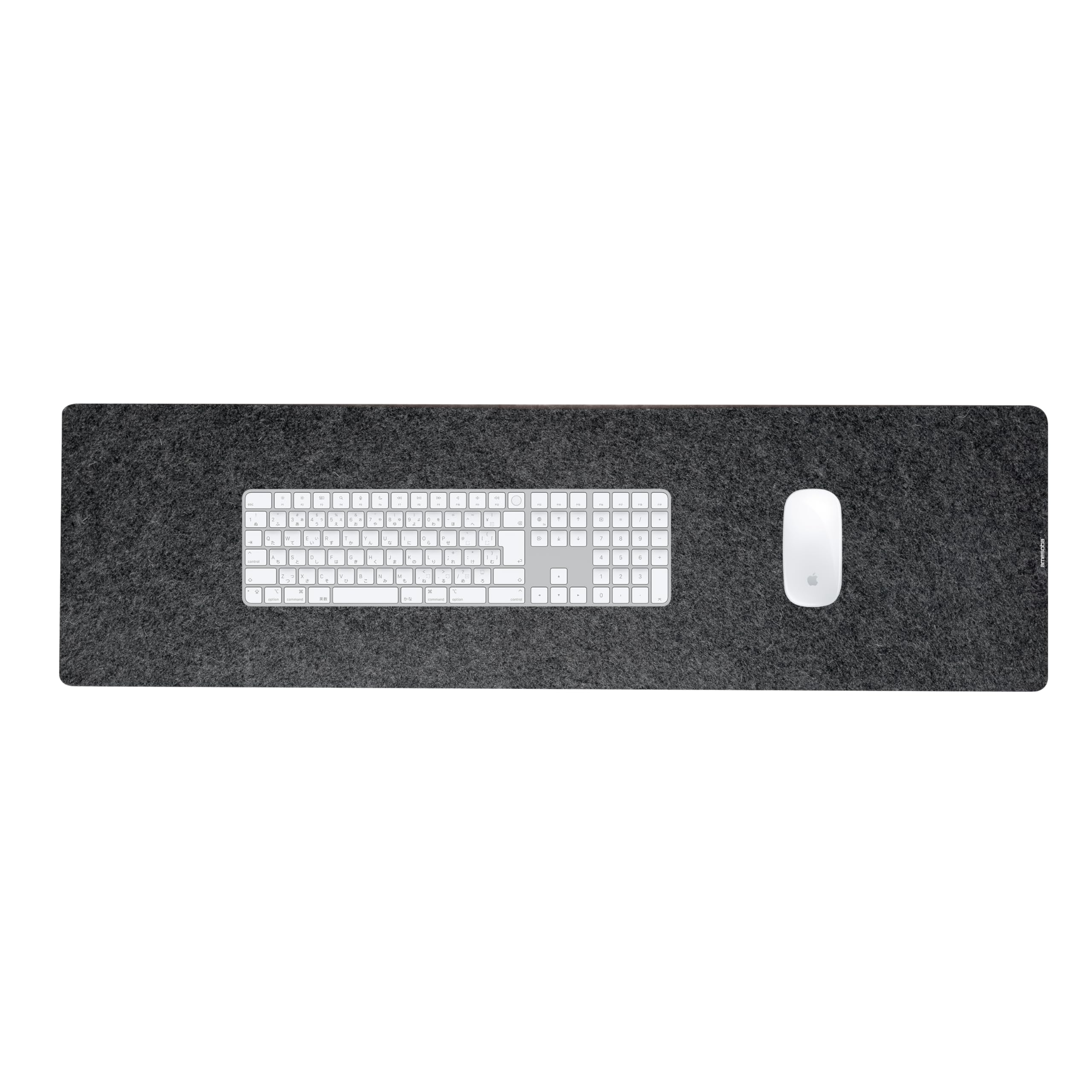 amesoba Smooth Texture Wool Desk Natural Sheep Reduced 4mm Thick 30cm x Mat, Wool, Irritation, (Dark Gray, 85cm) темно-сірий
amesoba Smooth Texture Wool Desk Natural Sheep Reduced 4mm Thick 30cm x Mat, Wool, Irritation, (Dark Gray, 85cm) темно-сірий