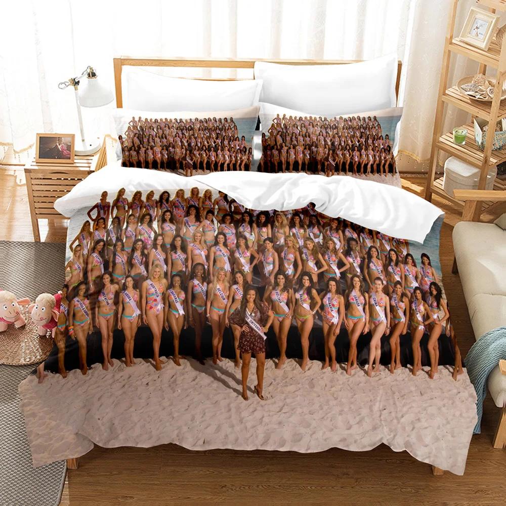 Comforter 3D Print River Stream Bikini Beauty Bedding Set For Women Boys Men Super Comfortable Microfiber Fabric +Pillow Cases Comforter (quilt)-EU Single(135*200cm)3pcs
Comforter 3D Print River Stream Bikini Beauty Bedding Set For Women Boys Men Super Comfortable Microfiber Fabric +Pillow Cases Comforter (quilt)-EU Single(135*200cm)3pcs