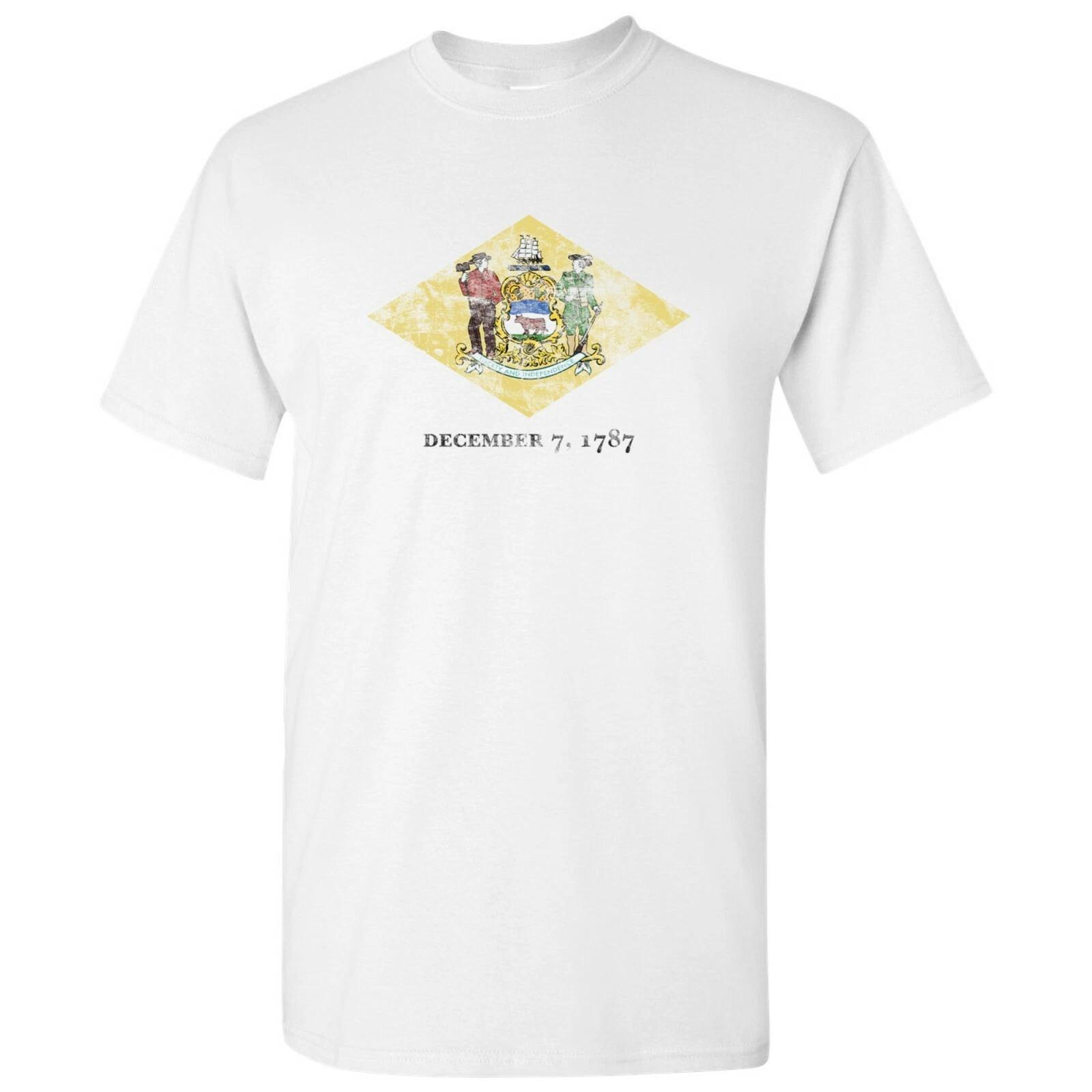 Delaware State Flag - Hometown Pride Local Souvenir Basic Cotton T-Shirt - White XL
Delaware State Flag - Hometown Pride Local Souvenir Basic Cotton T-Shirt - White XL