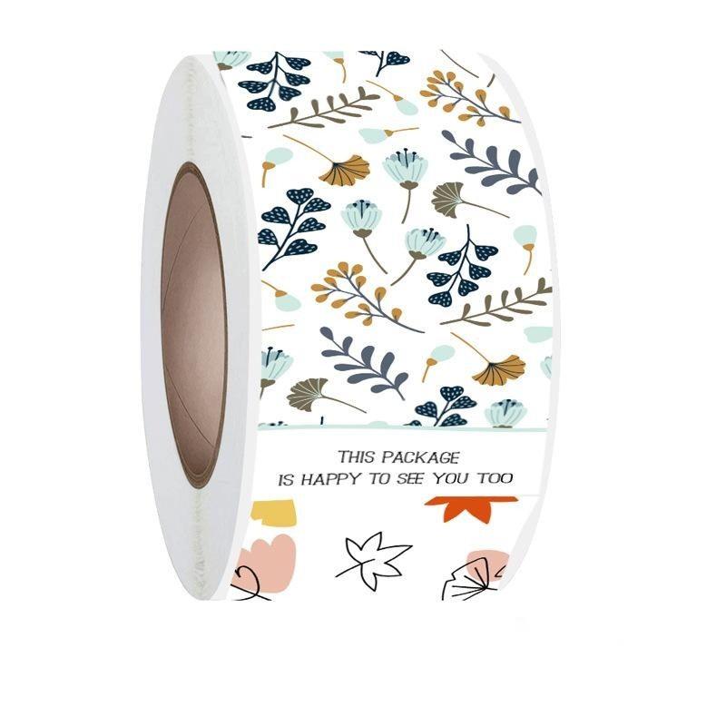 1roll Colorful printed decoration, thank you sticker, rectangular seal, sealing sticker, baking packaging bag sticker
1roll Colorful printed decoration, thank you sticker, rectangular seal, sealing sticker, baking packaging bag sticker