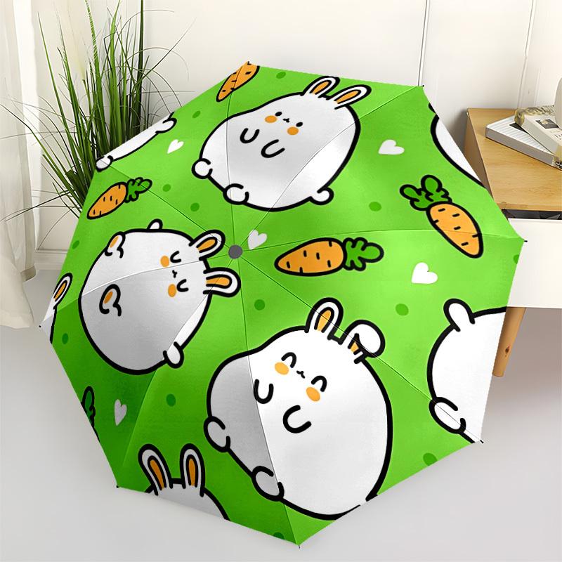 1pc Bunny Carrot Open/Close Folding Umbrella, All- Portable Umbrella for & Men, Stylish Accessory (Holiday Gift) 8-Rib yy251213186
1pc Bunny Carrot Open/Close Folding Umbrella, All- Portable Umbrella for & Men, Stylish Accessory (Holiday Gift) 8-Rib yy251213186