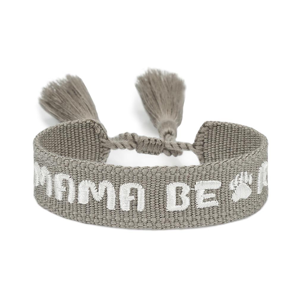 European and American Mother s Day Woven Bracelet with Golden Heart and Tassel default
European and American Mother s Day Woven Bracelet with Golden Heart and Tassel default