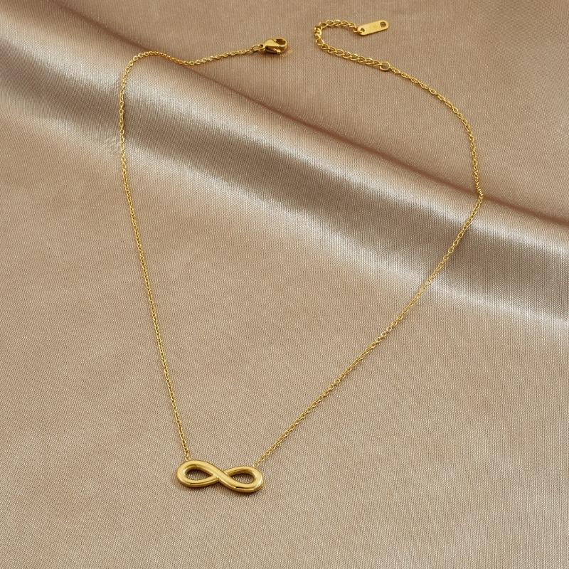 Gold Plated Stainless Steel Infinity Symbol Pendant Necklace for Women золотой
Gold Plated Stainless Steel Infinity Symbol Pendant Necklace for Women золотой