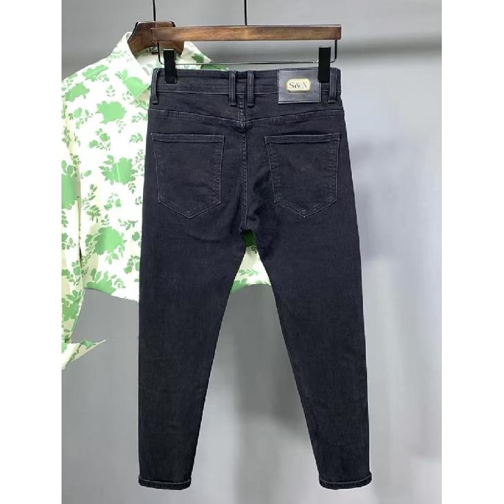 Весна и Осень Высококачественные Новые Выстиранные Чисто Черные Узкие Ретро Скинни Брюки Мужские Тяжелая Работа Легкая Роскошь Узкие Джинсы Длинные Брюки Модные 36 чёрный
Весна и Осень Высококачественные Новые Выстиранные Чисто Черные Узкие Ретро Скинни Брюки Мужские Тяжелая Работа Легкая Роскошь Узкие Джинсы Длинные Брюки Модные 36 чёрный