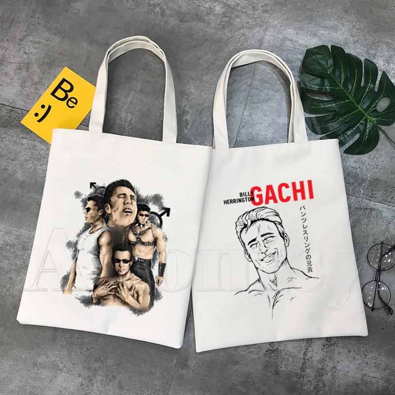 Gachimuchi Aniki Billy Shopping Bag Shopper Eco Canvas Cotton Shopper Bolsas De Tela Bag Shoping Многоразовые Саколы
Gachimuchi Aniki Billy Shopping Bag Shopper Eco Canvas Cotton Shopper Bolsas De Tela Bag Shoping Многоразовые Саколы