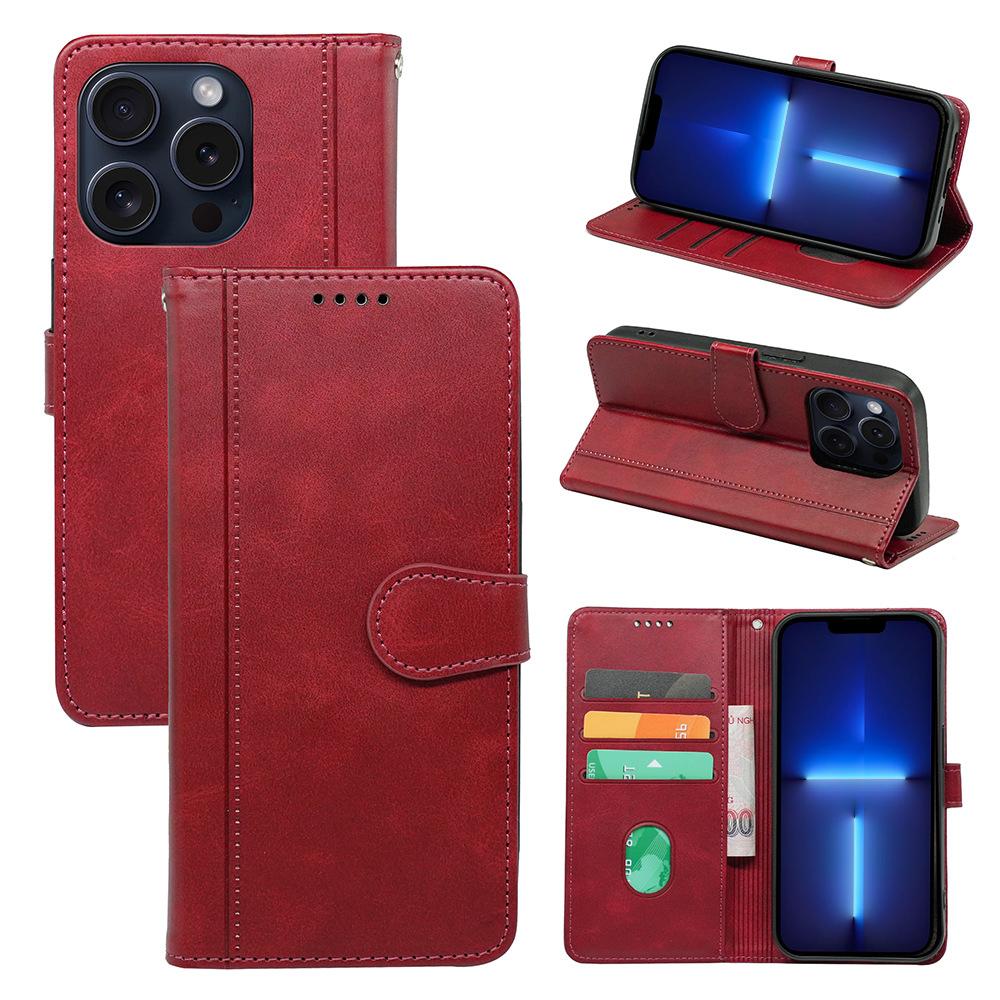 For iPhone 13 Pro Max Case Wallet Leather Phone Cover with Round Magnetic Clasp Red
For iPhone 13 Pro Max Case Wallet Leather Phone Cover with Round Magnetic Clasp Red