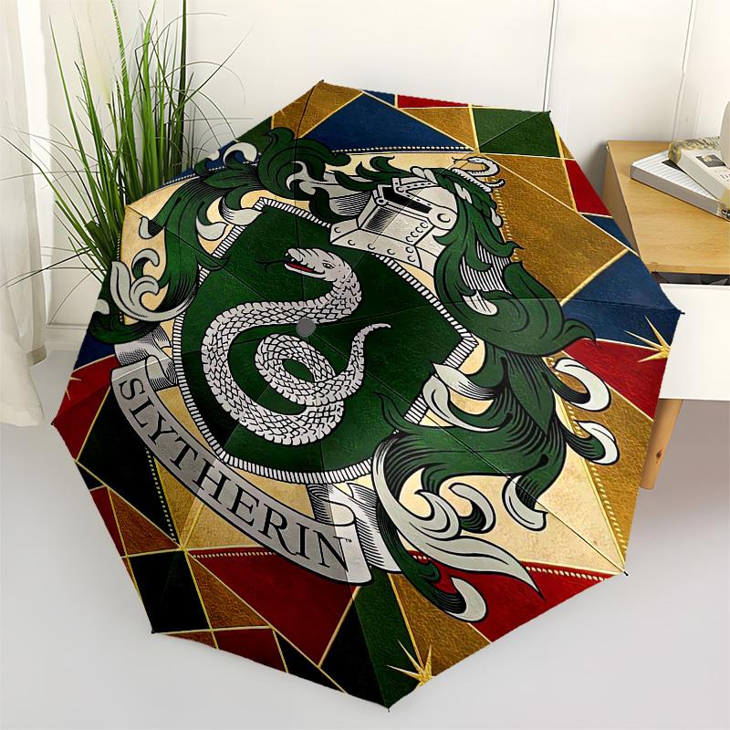 1pc Slytherin Crest Umbrella with Plastic Handle,Suitable for All Seasons Travel Outdoor Multi-functional UmbrellaDCS145
1pc Slytherin Crest Umbrella with Plastic Handle,Suitable for All Seasons Travel Outdoor Multi-functional UmbrellaDCS145