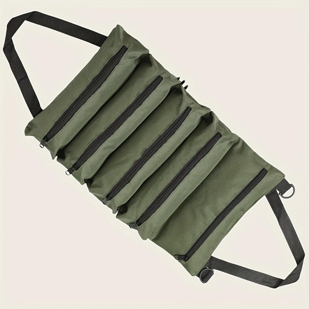 1pc MultiPurpose Tool Bag Multi Pocket Hardware Pouch Roll Up Portable Small Tools Organizer for Work 46.5x27cm армія зелений колір
1pc MultiPurpose Tool Bag Multi Pocket Hardware Pouch Roll Up Portable Small Tools Organizer for Work 46.5x27cm армія зелений колір